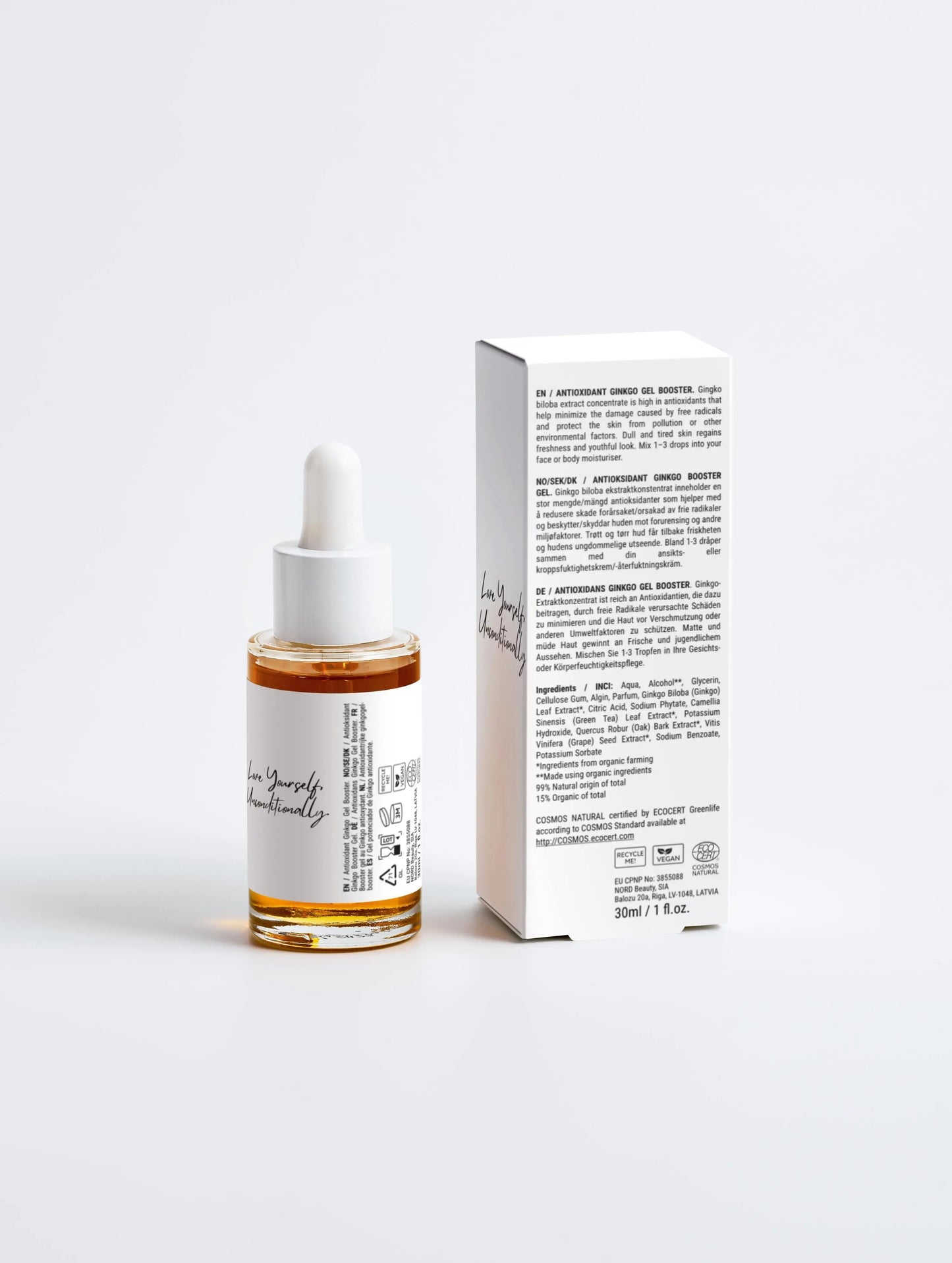 Ginkgo Booster - Mindful Radiance - Antioxidant Ginkgo Gel Booster